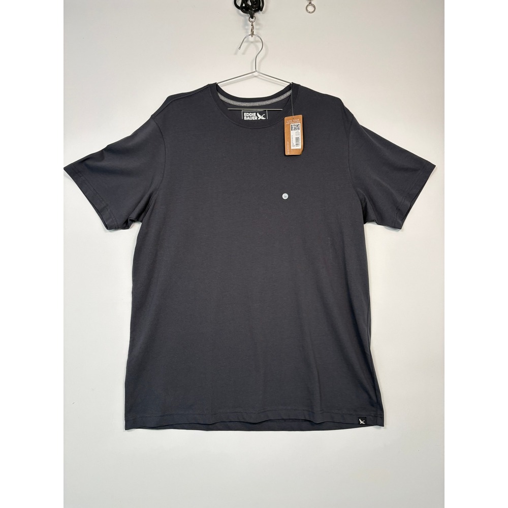 NWT Eddie Bauer Men TShirt TXL Midnight Navy Cotton Classic Tee ShortSleeve 2535